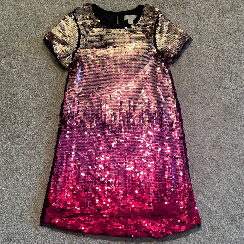 Primark premium sequin ombré dress